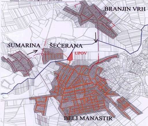 PROJEKT POBOLJŠANJA VODNOKOMUNALNE INFRASTRUKTURE NA PODRUČJU AGLOMERACIJE BELI MANASTIR - 