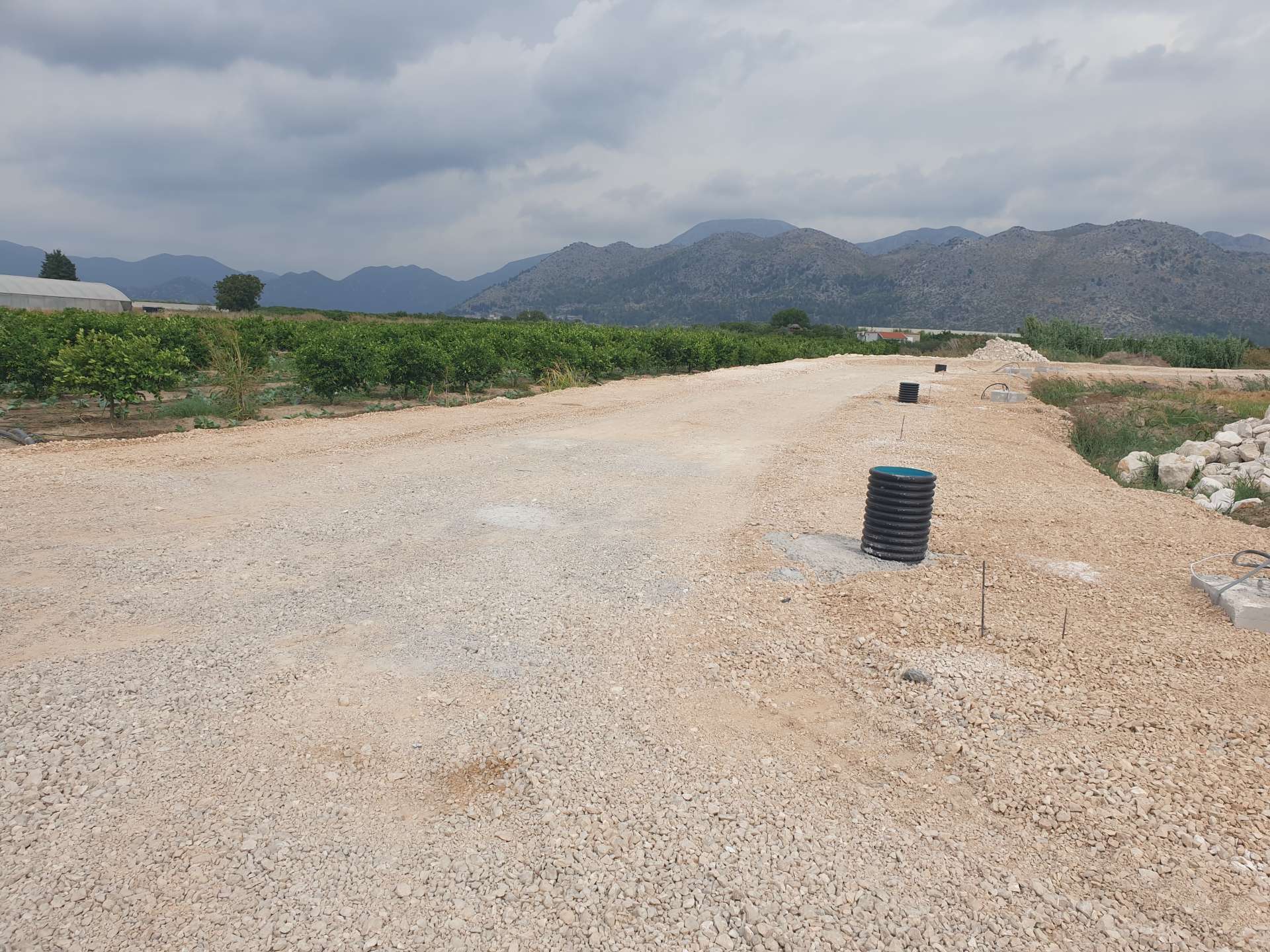 CONSTRUCTION AND EQUIPPING OF THE OPUZEN RECYLCLING YARD - 