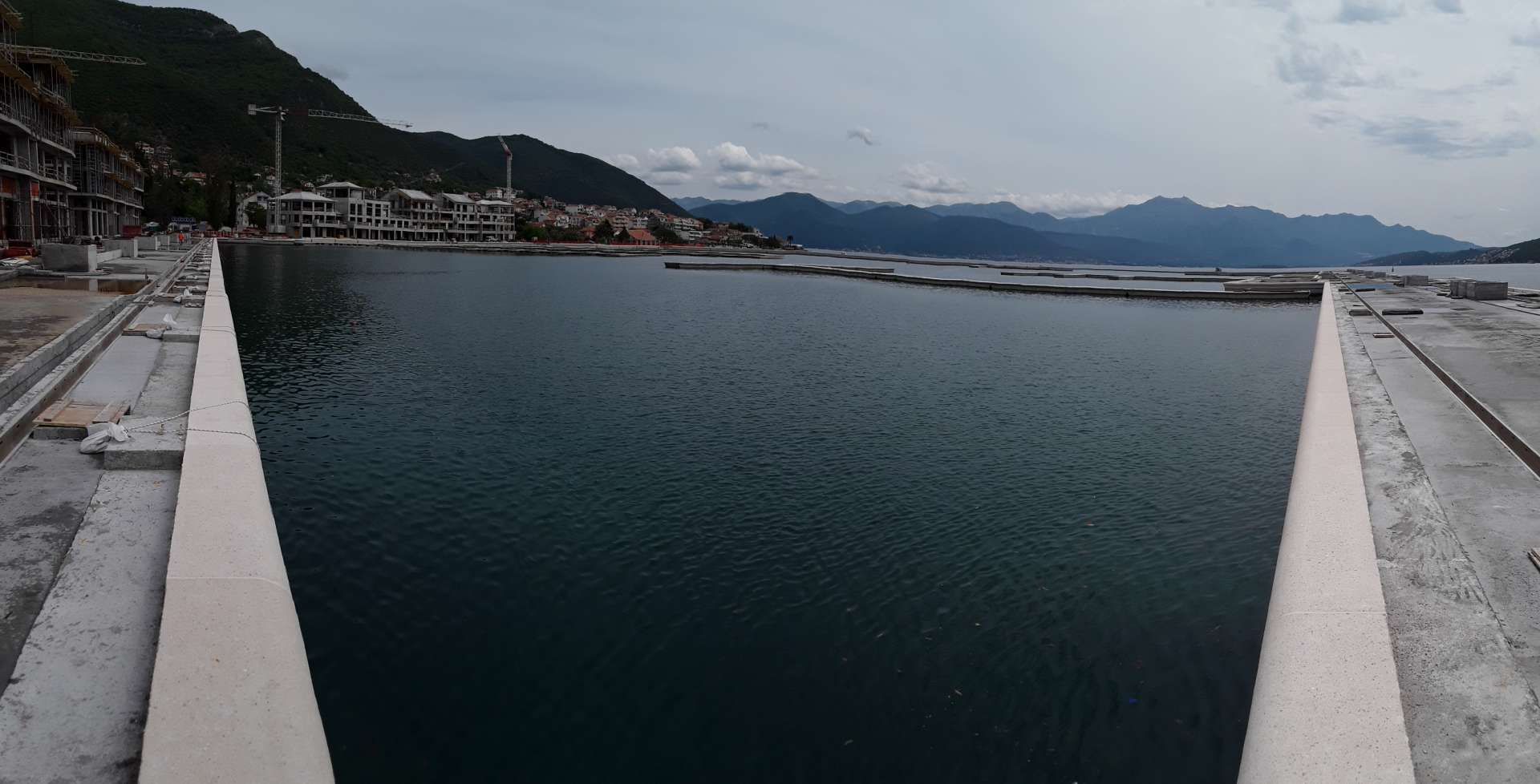 PRODUCTION AND INSTALATION OF PONTOON PIERS AT MARINE PORTONOVI, BOKA KOTORSKA BAY - 