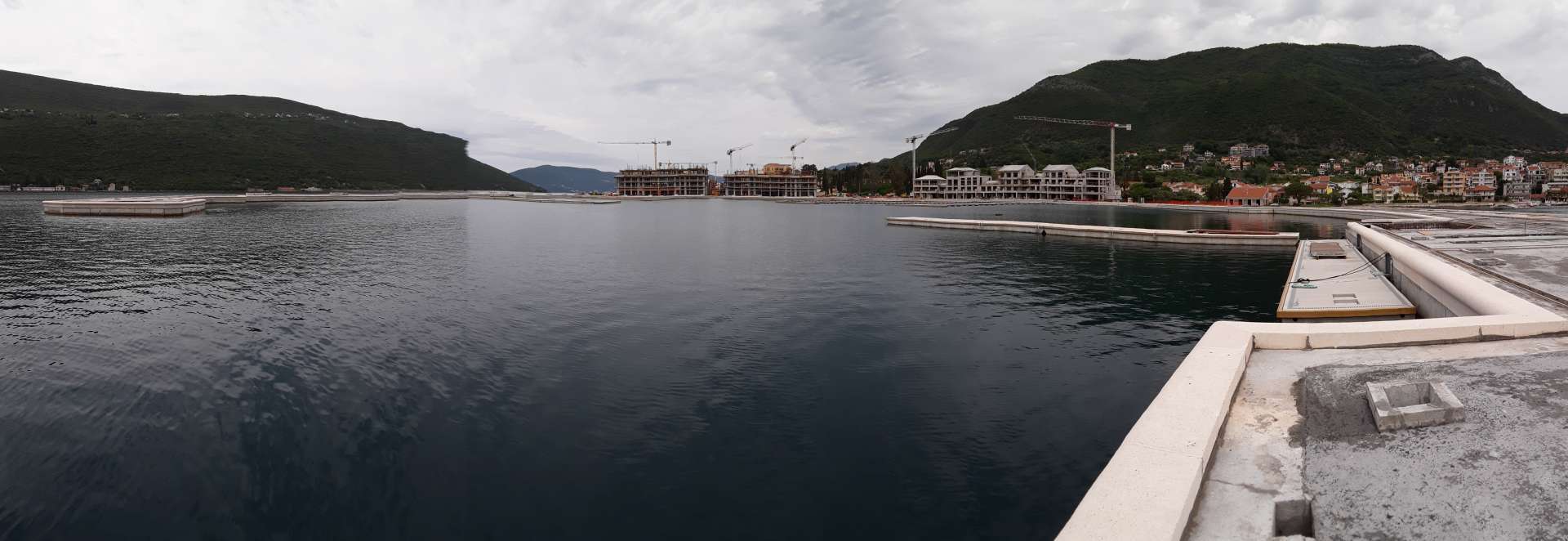 PRODUCTION AND INSTALATION OF PONTOON PIERS AT MARINE PORTONOVI, BOKA KOTORSKA BAY - 