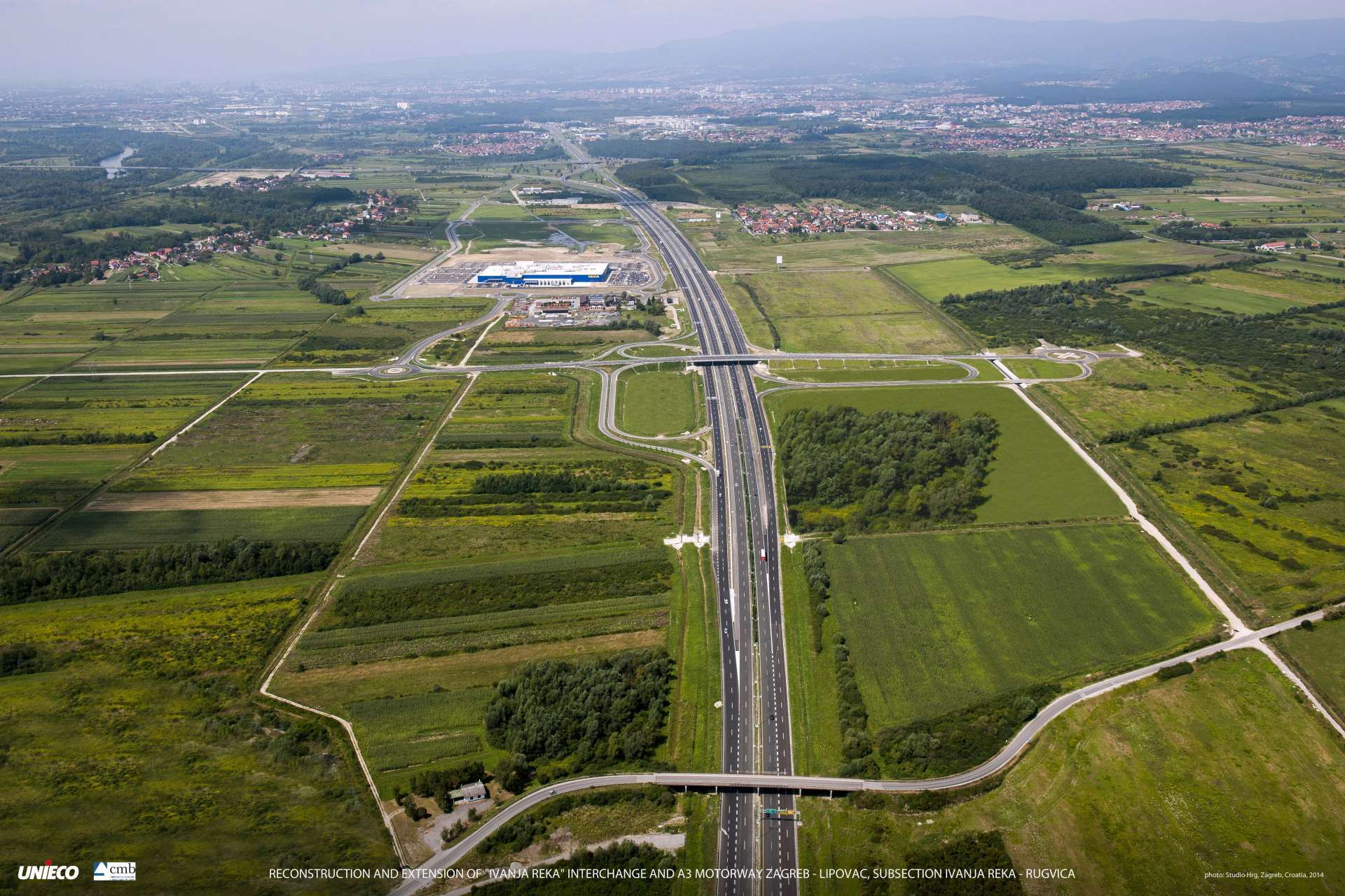 RECONSTRUCTION OF A3 MOTORWAY; SECTION ZAGREB - LIPOVAC; SUBSECTION IVANJA REKA - RUGVICA - 