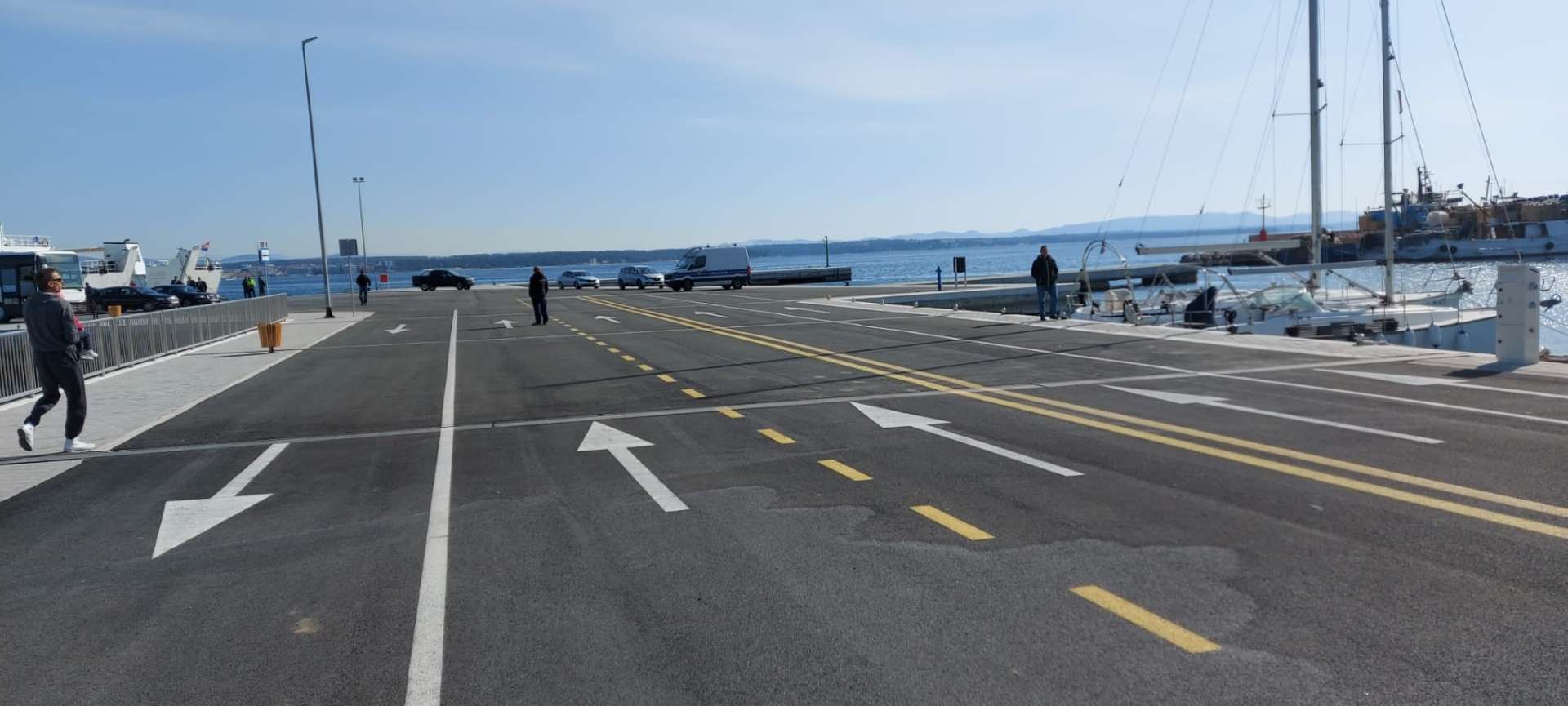 IZGRADNJA TRAJEKTNE LUKE TKON, OTOK PAŠMAN - 