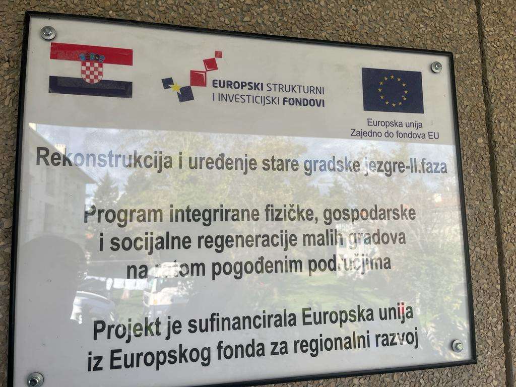 RECONSTRUCTION AND DEVELOPMENT OF THE OLD TOWN CENTRE – PHASE 2, BENKOVAC - 