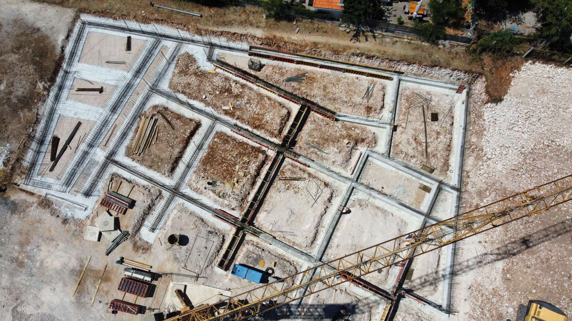Početak radova izgradnje zgrade MO Crvene kuće - 