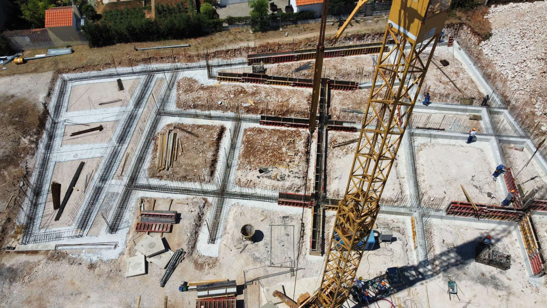 Početak radova izgradnje zgrade MO Crvene kuće - 